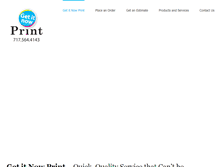 Tablet Screenshot of getitnowprint.com